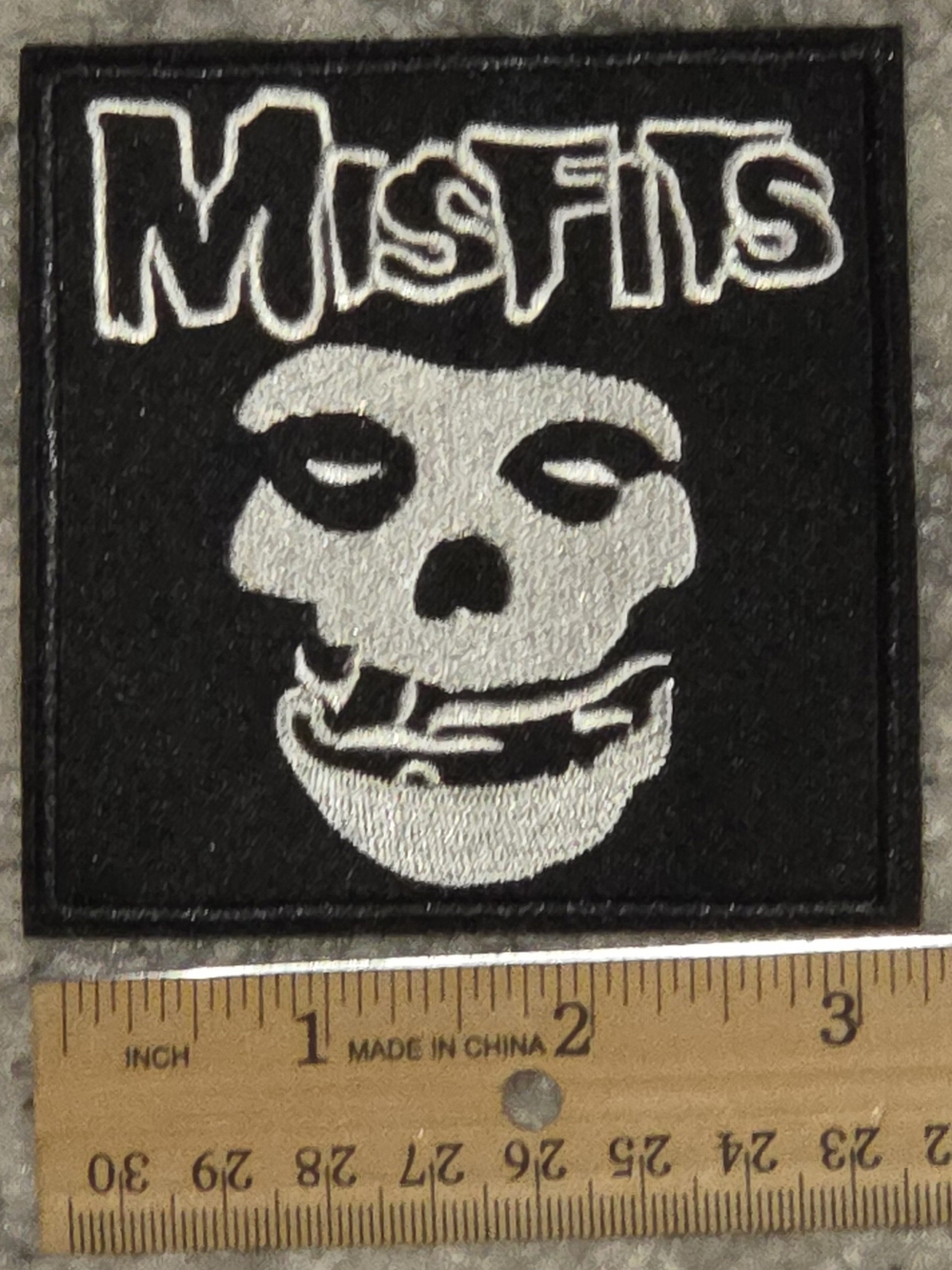 MISFITS Embroidered Band Logo